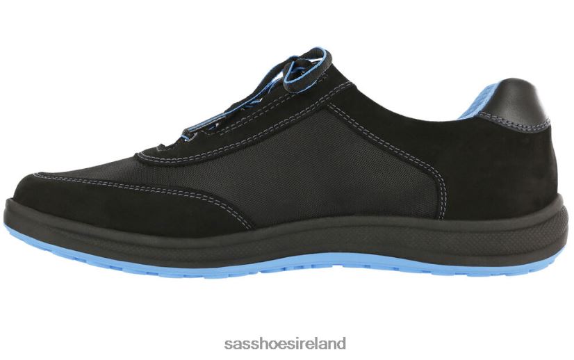 Women SAS Sporty Lace Up Sneaker Energetic X88N24304 Black