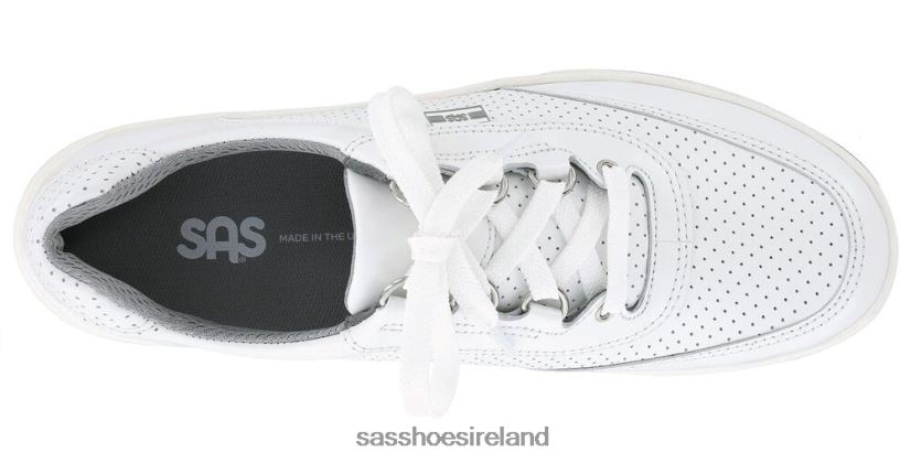Women SAS Sporty Lux Lace Up Sneaker Energetic X88N2416 White Perf