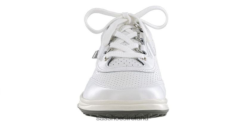 Women SAS Sporty Lux Lace Up Sneaker Energetic X88N2416 White Perf