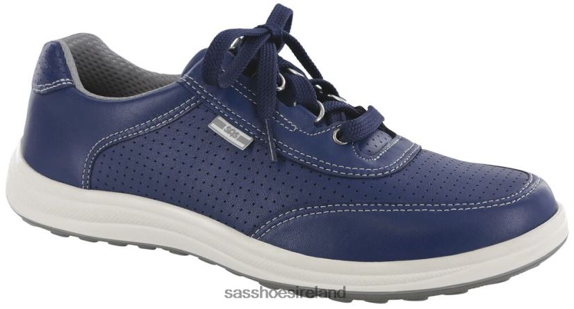 Women SAS Sporty Lux Lace Up Sneaker Energetic X88N2419 Blue Perf