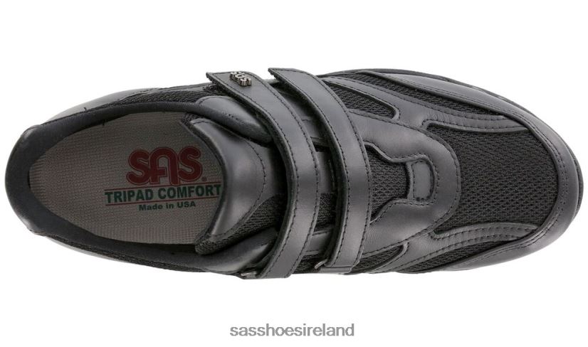 Women SAS TMV Walking Shoe Energetic X88N24329 Black