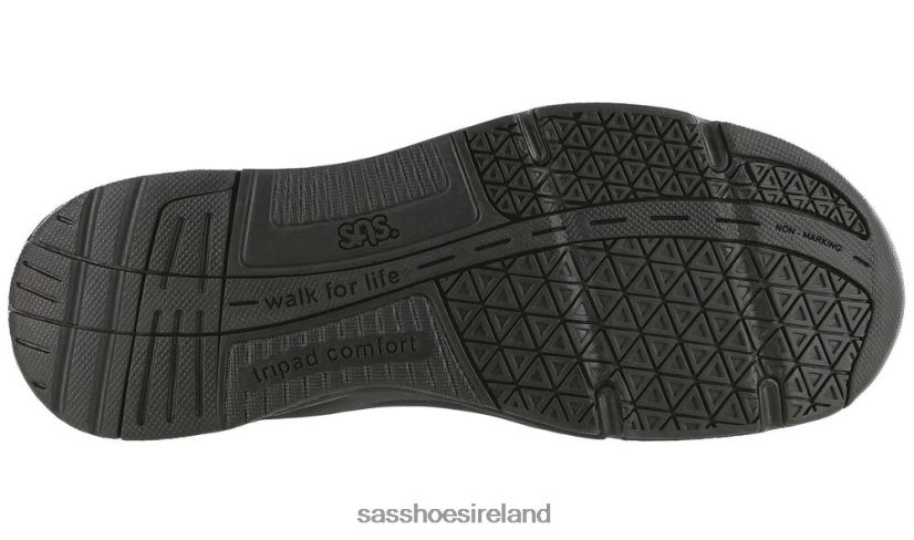 Women SAS TMV Walking Shoe Energetic X88N24329 Black