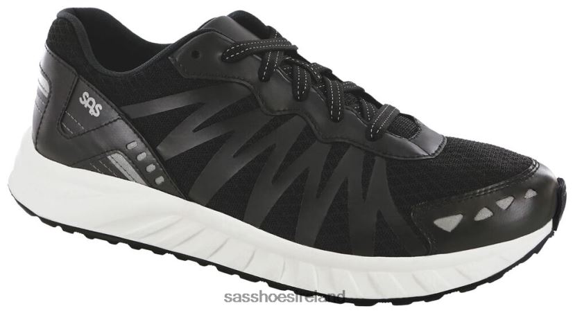 Women SAS Tempo Lace Up Sneaker Energetic X88N24308 Black