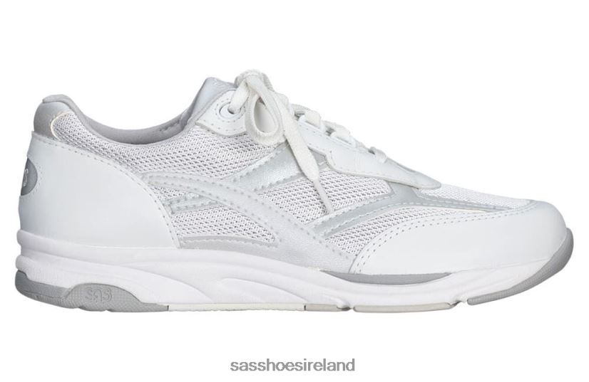 Women SAS Tour Mesh Lace Up Sneaker Energetic X88N24292 Silver