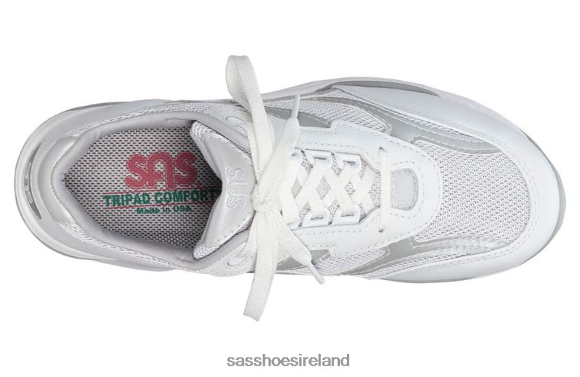 Women SAS Tour Mesh Lace Up Sneaker Energetic X88N24292 Silver