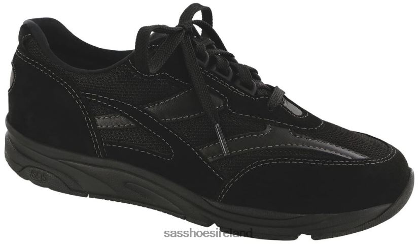 Women SAS Tour Mesh Lace Up Sneaker Energetic X88N24295 Black