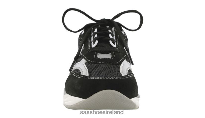 Women SAS Tour Mesh Lace Up Sneaker Energetic X88N24296 Black/Silver