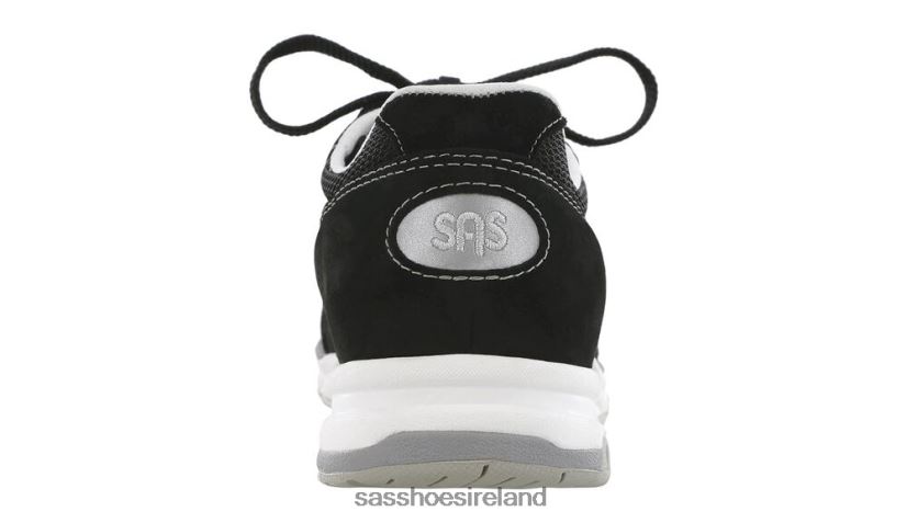 Women SAS Tour Mesh Lace Up Sneaker Energetic X88N24296 Black/Silver