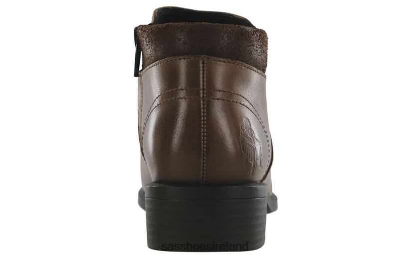 Women SAS Bethany Ankle Boot Versatile X88N2475 Mahogany