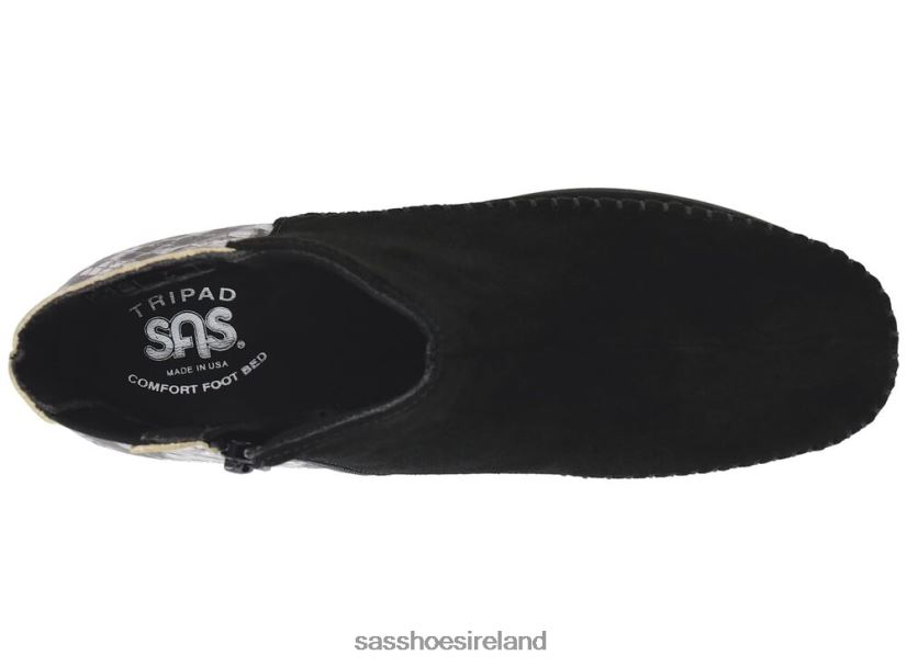 Women SAS Jade Ankle Boot Versatile X88N2469 Nero/Mamba