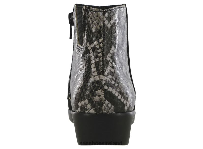 Women SAS Jade Ankle Boot Versatile X88N2469 Nero/Mamba