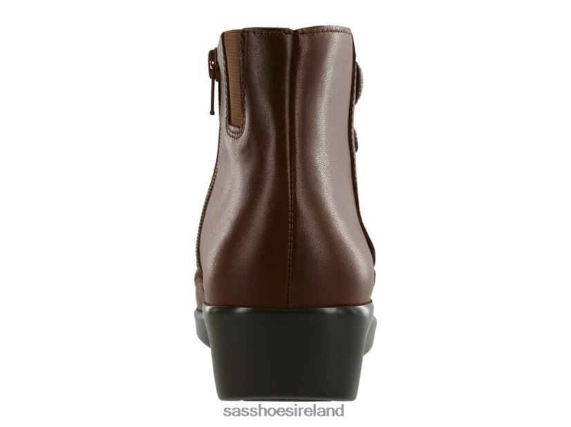 Women SAS Jade Ankle Boot Versatile X88N2471 Walnut