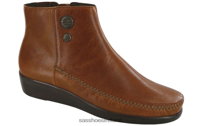 Women SAS Jade Ankle Boot Versatile X88N2472 Chestnut