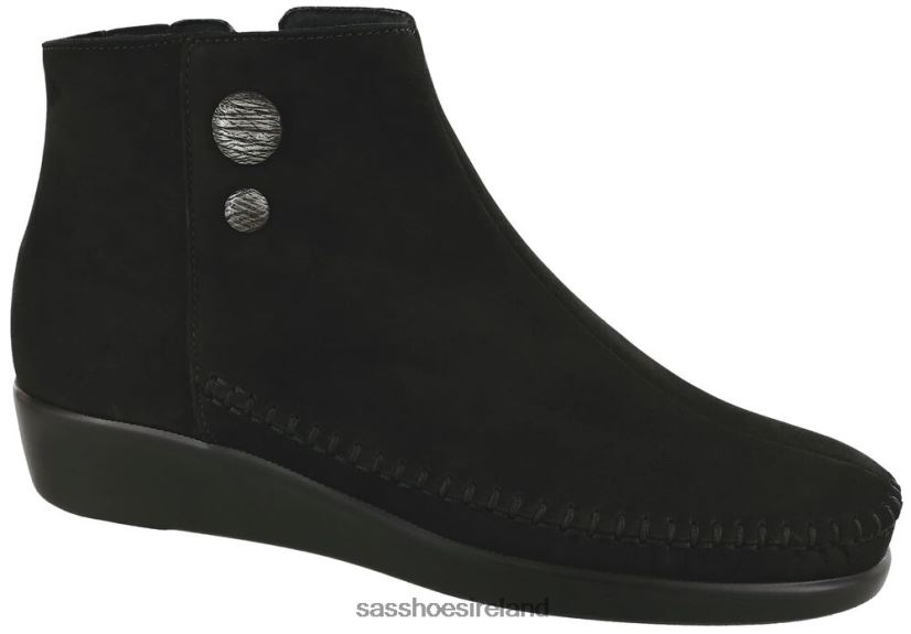 Women SAS Jade Ankle Boot Versatile X88N2473 Onyx