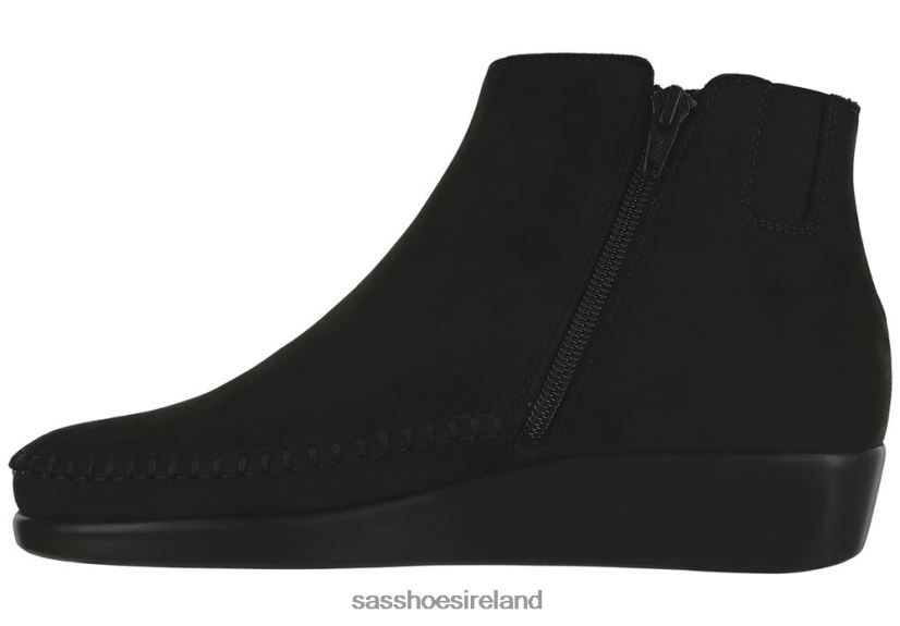 Women SAS Jade Ankle Boot Versatile X88N2473 Onyx