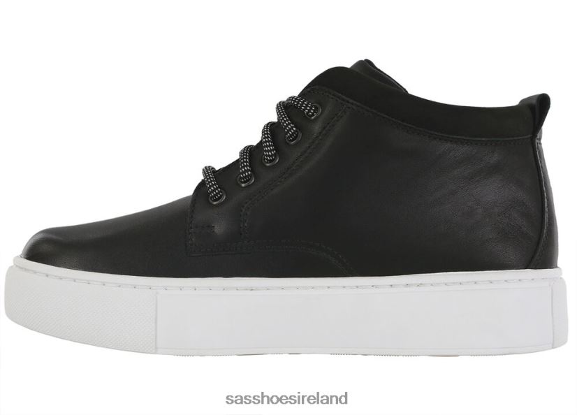 Women SAS Uplift Lace Up Ankle Boot Versatile X88N24431 Pitch Black