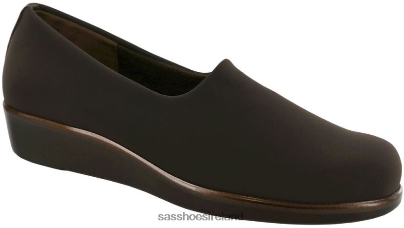 Women SAS Bliss Slip On Wedge Versatile X88N24251 Brown