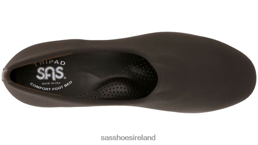 Women SAS Bliss Slip On Wedge Versatile X88N24251 Brown