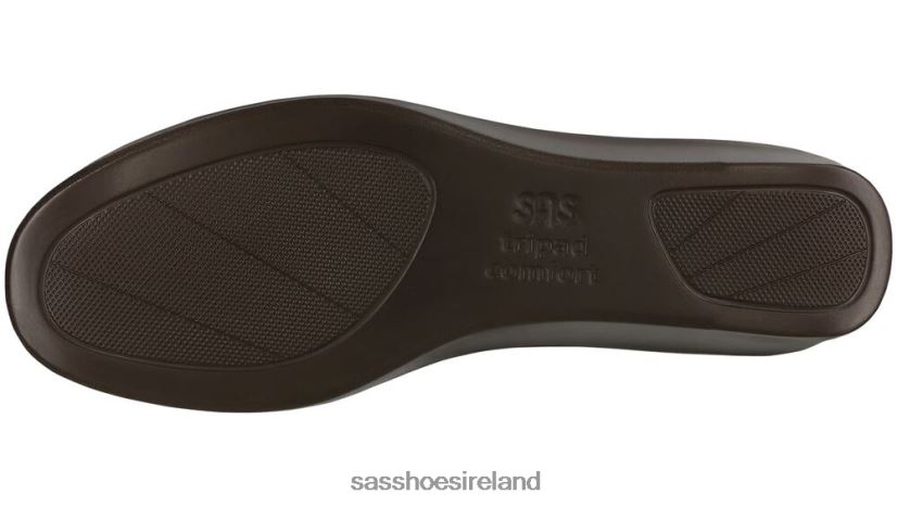 Women SAS Bliss Slip On Wedge Versatile X88N24251 Brown