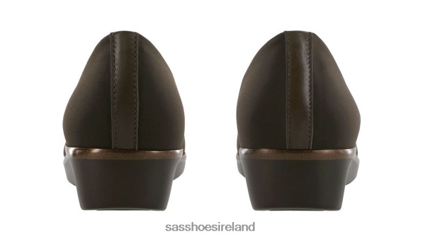 Women SAS Bliss Slip On Wedge Versatile X88N24251 Brown