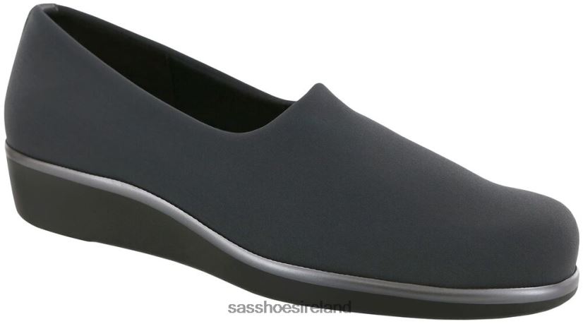 Women SAS Bliss Slip On Wedge Versatile X88N24252 Gray