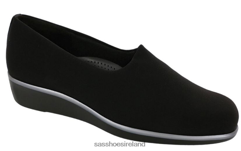 Women SAS Bliss Slip On Wedge Versatile X88N24253 Black