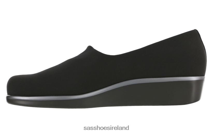 Women SAS Bliss Slip On Wedge Versatile X88N24253 Black