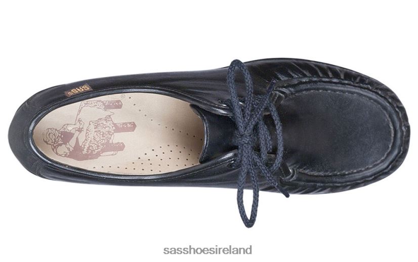 Women SAS Bounce Lace Up Moc Versatile X88N24272 Black