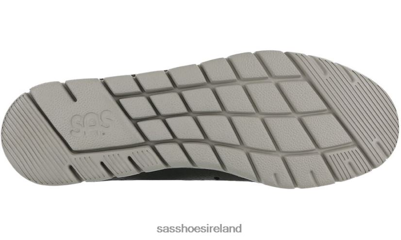 Women SAS Breezy Lace Up Moc Versatile X88N24277 Black