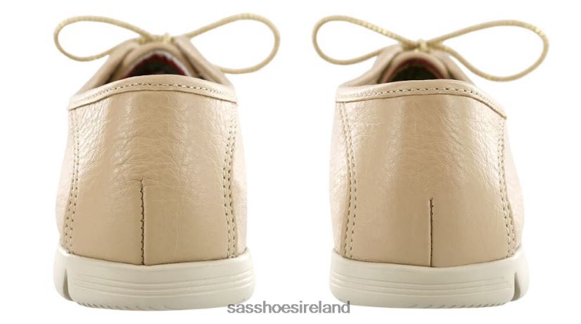 Women SAS Breezy Lace Up Moc Versatile X88N24278 Latte