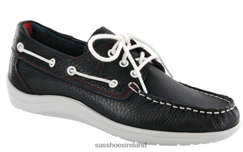 Women SAS Catalina Lace Up Boat Shoe Versatile X88N24279 Navy