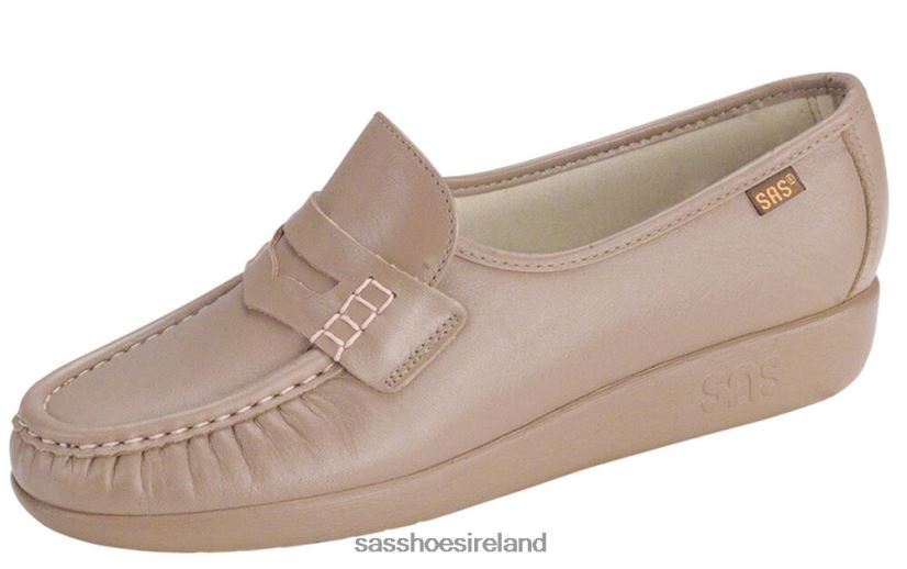 Women SAS Classic Slip On Loafer Versatile X88N24189 Mocha