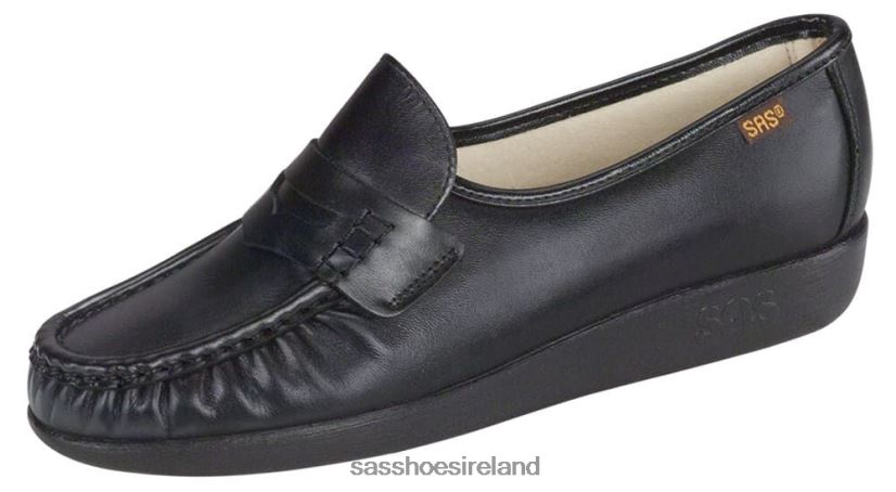 Women SAS Classic Slip On Loafer Versatile X88N24190 Black