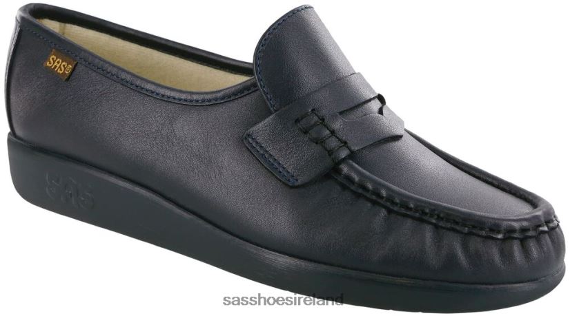 Women SAS Classic Slip On Loafer Versatile X88N24191 Navy