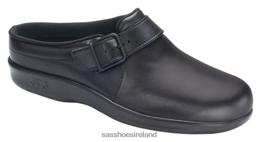 Women SAS Clog Slip On Loafer Versatile X88N24236 Black