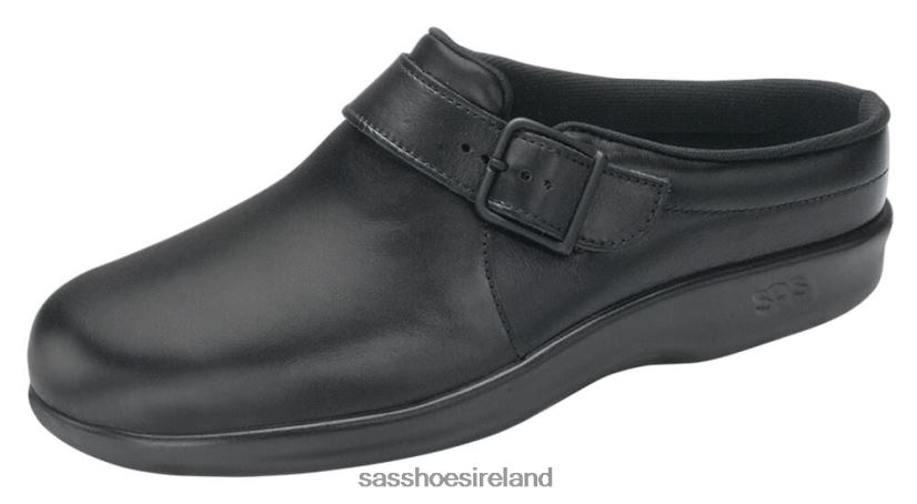 Women SAS Clog Slip On Loafer Versatile X88N24236 Black