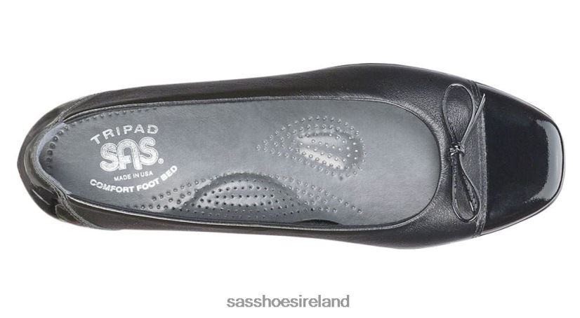 Women SAS Coco Slip On Loafer Versatile X88N24411 Black Bow