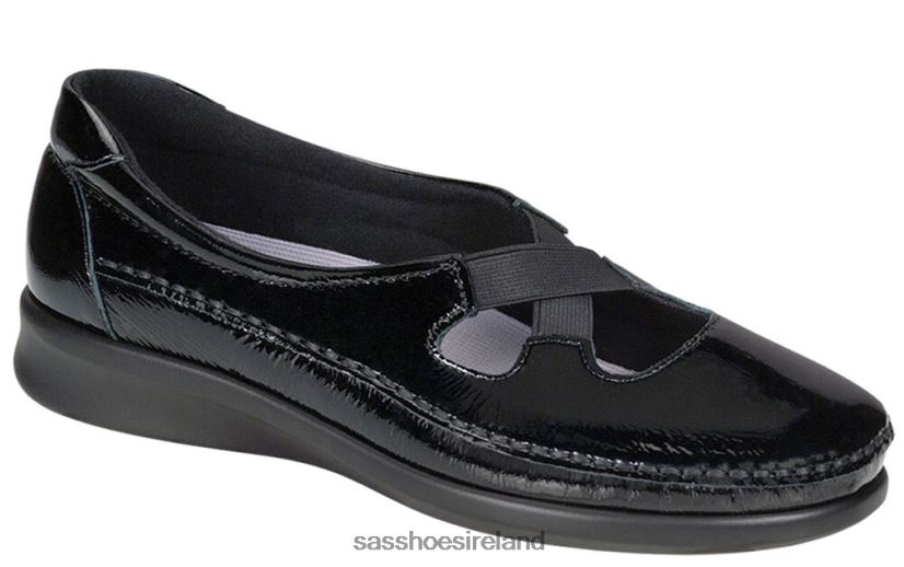 Women SAS Crissy Slip On Loafer Versatile X88N24198 Black Patent