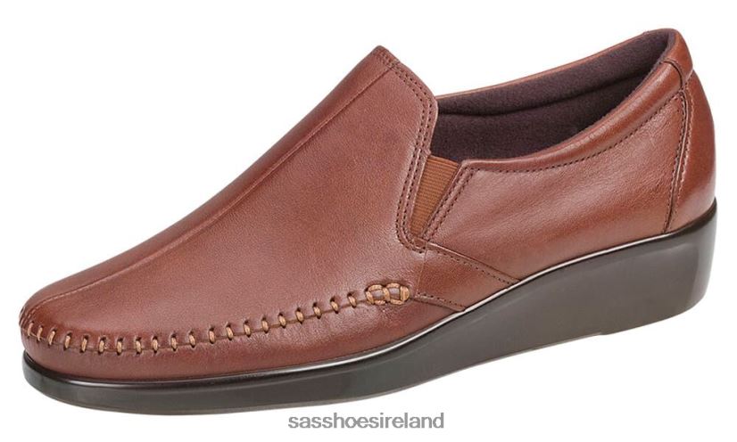Women SAS Dream Slip On Loafer Versatile X88N24180 Brown