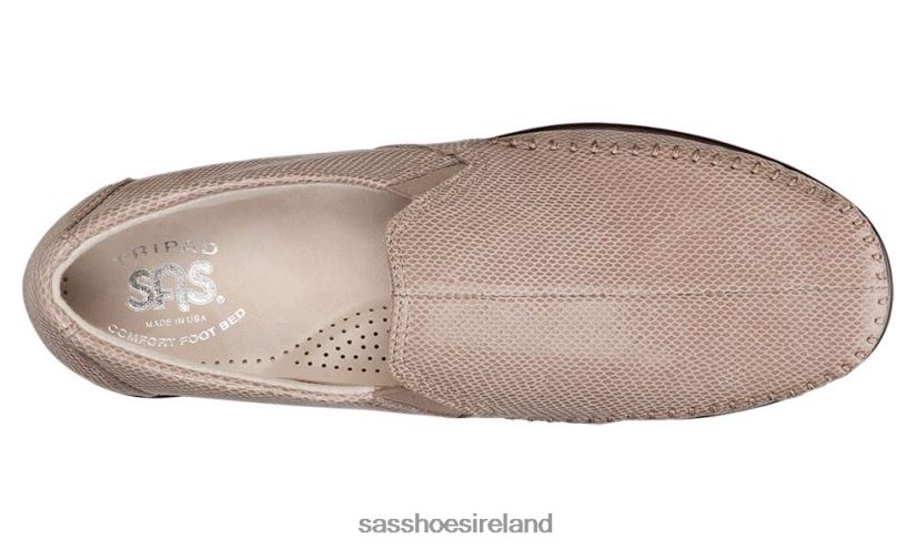 Women SAS Dream Slip On Loafer Versatile X88N24183 Mushroom Snake