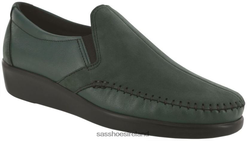Women SAS Dream Slip On Loafer Versatile X88N24187 Forest Green