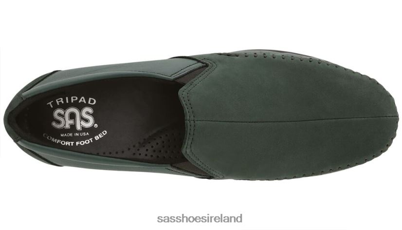 Women SAS Dream Slip On Loafer Versatile X88N24187 Forest Green