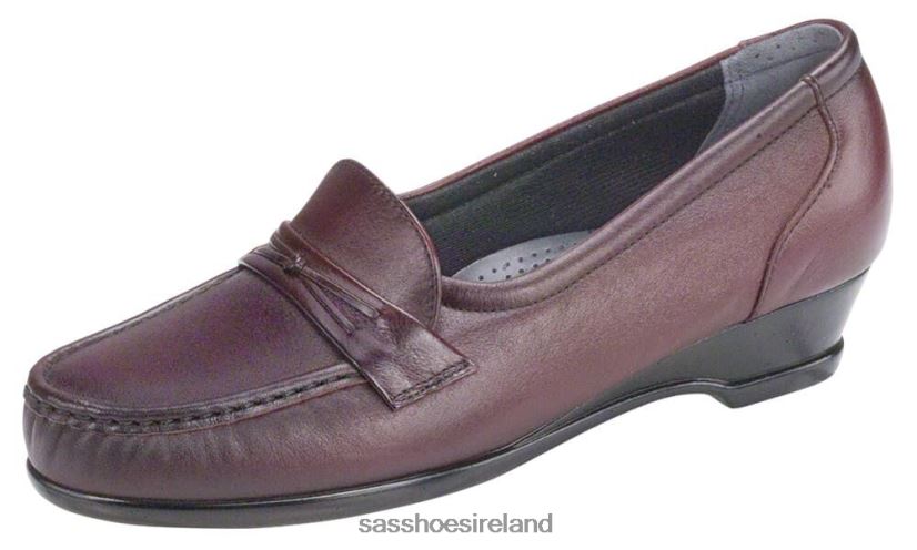 Women SAS Easier Slip On Loafer Versatile X88N24200 Antique Wine