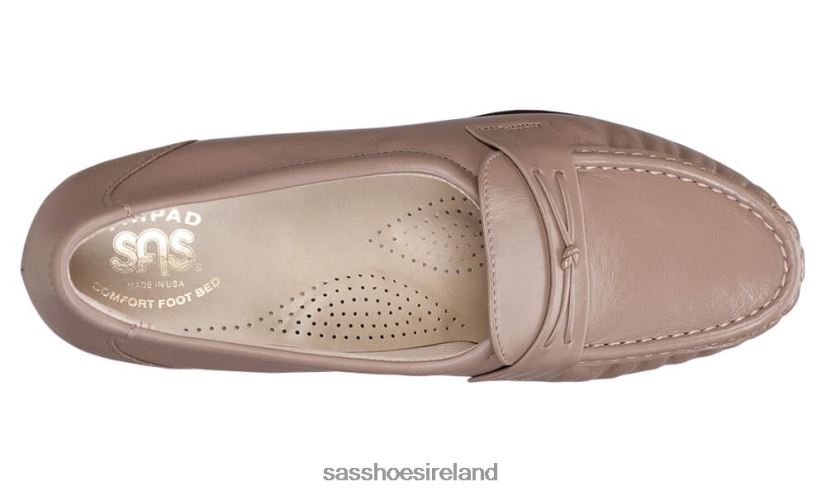 Women SAS Easier Slip On Loafer Versatile X88N24201 Mocha