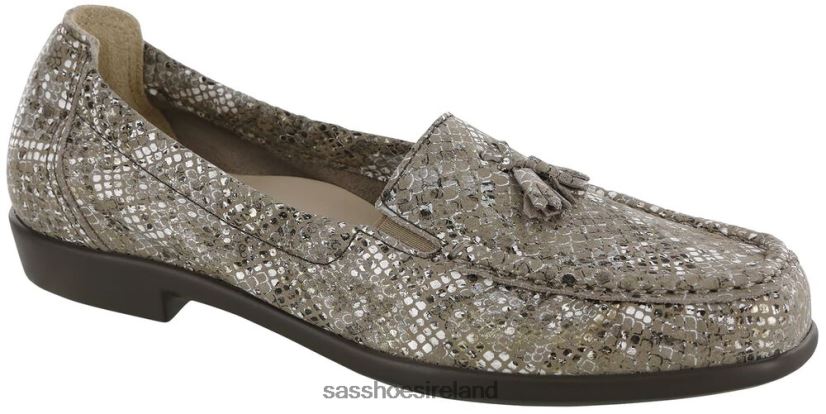 Women SAS Hope Slip On Loafer Versatile X88N24204 Multisnake Gold