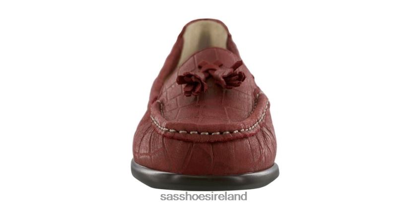 Women SAS Hope Slip On Loafer Versatile X88N24212 Red Croc