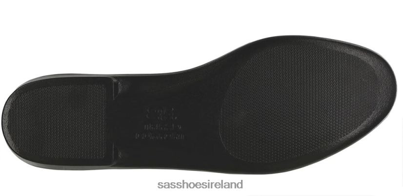 Women SAS Lara Slip On Loafer Versatile X88N24242 Black Suede