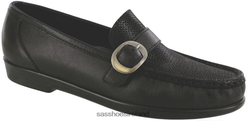 Women SAS Lara Slip On Loafer Versatile X88N24243 Black Marsh