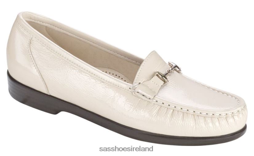 Women SAS Metro Slip On Loafer Versatile X88N24176 Bone Patent