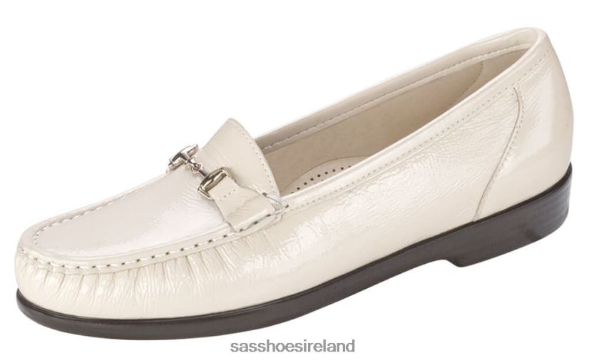 Women SAS Metro Slip On Loafer Versatile X88N24176 Bone Patent